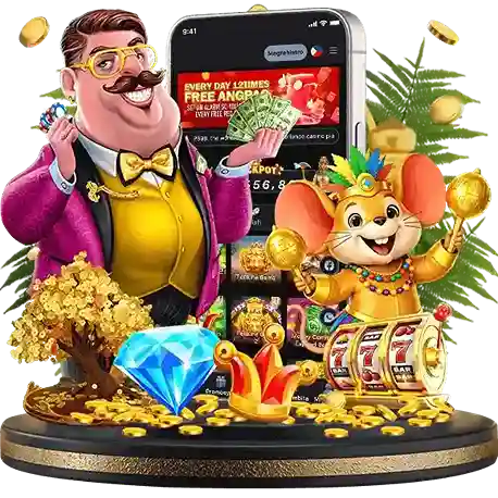 WINPLUS mobile app download page showing easy access to casino games, login, register, and online play